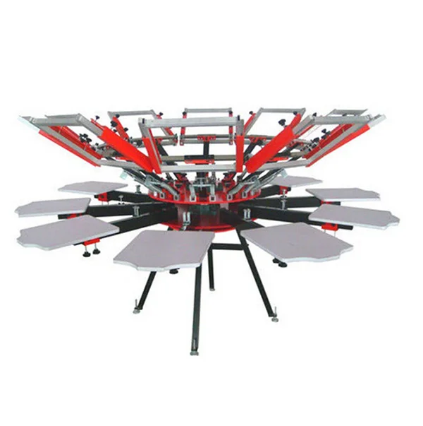 

ten color rotary screen printing machine for t shirts