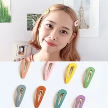 5 шт Корейский сладкий скраб для девочек BB заколка для волос челкой заколки для Для женщин Barette модные сбоку зажим для купюр Wild темперамент заколка для волос
