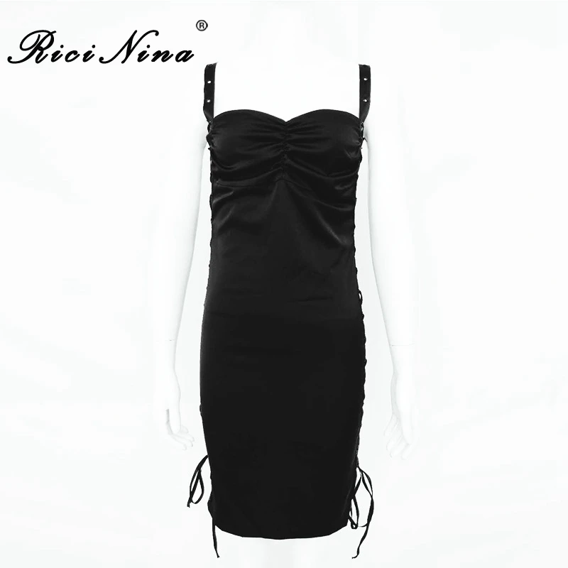 RICININA Fashion Women Dresses Woman V Neck Cross Hollow Out Lace Up Backless Bodycon Dress Woman Slim Bandage Party Dress RICININA Fashion Women Dresses Woman V Neck Cross Hollow Out Lace Up Backless Bodycon Dress Woman Slim Bandage Party Dress