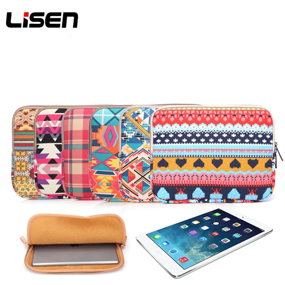 

Hot Sale Tablet Laptop Pack 8 9 inch Sleeve Computer Bags Neoprene Soft Notebook PC Pouch Cases For IPAD MINI/IPAD AIR