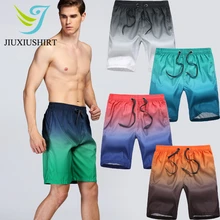 Мужские спортивные короткие пляжные шорты-бермуды, пляжные шорты для серфинга, мужские плавки, купальные костюмы, купальники