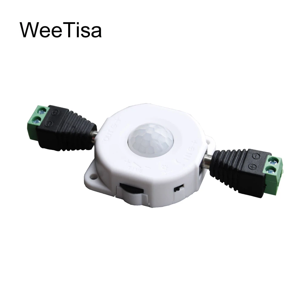 

Motion Sensor Light Switch DC 5V 12V 24V Movement Automatic Infrared 12V Sensor Motion Adjustable Timer Detector LED PIR Switch