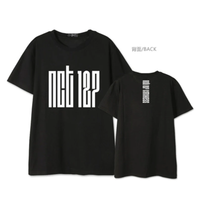 Футболка Mainlead Kpop NCT 127 футболка унисекс JaeHyun Tee TEN DoYoung Top 2019 | Женская одежда