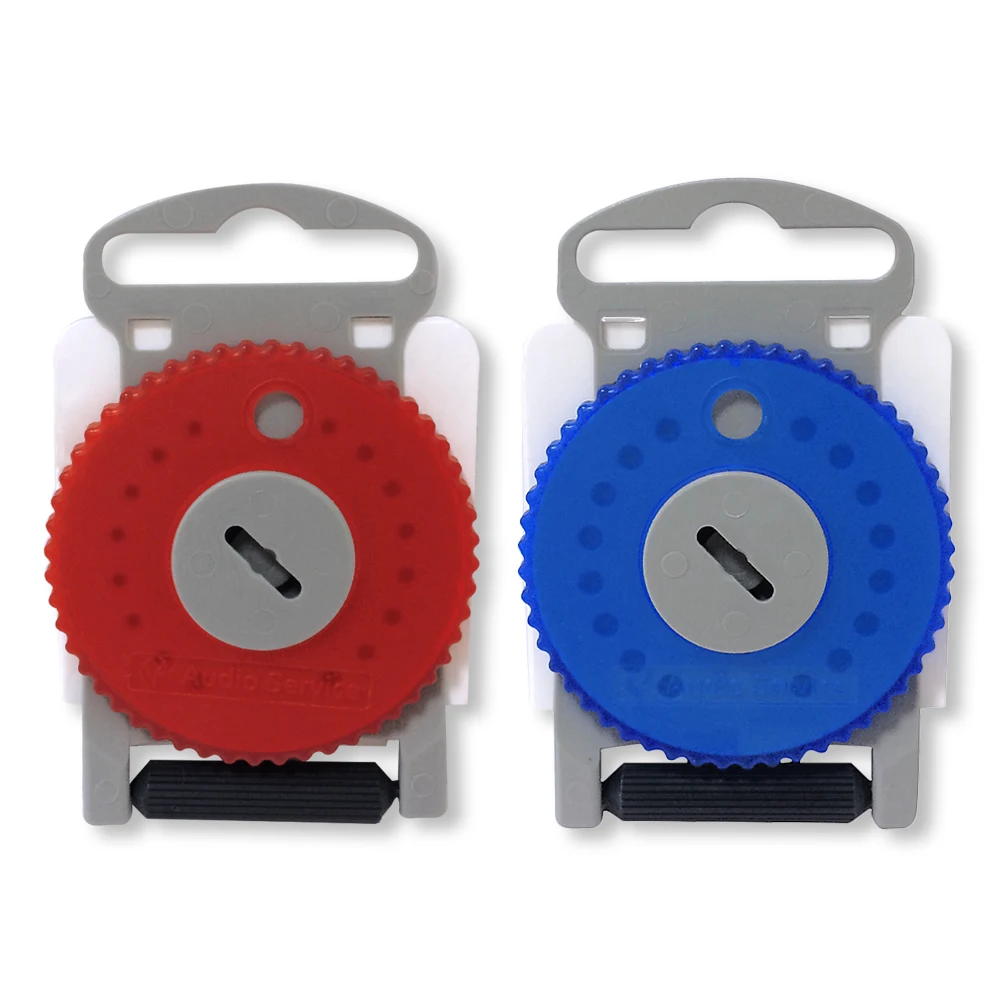 Dreve HF4 Wax Guards Guard Red blue Hearing Aid Ear Wax Filters 16pcs