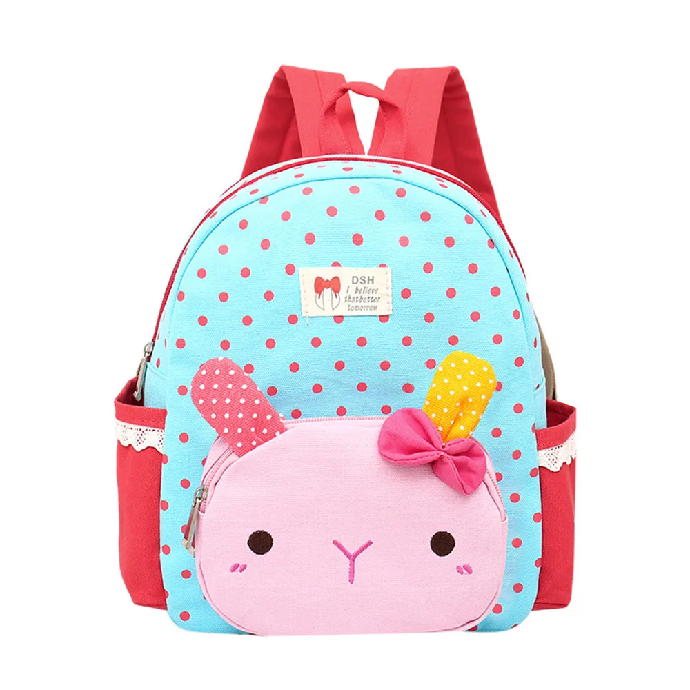 2018 Cute Children Backpacks Baby Girls Cartoon School Bags Boys Kids