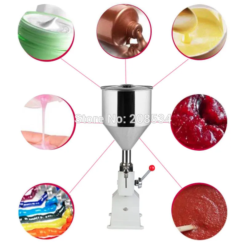 

Manual Packaging Equipment Paste Cream Liquid Filling Machine