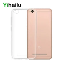 For Xiaomi Redmi 4A Case Cover Soft Transparent TPU Silicone Cover Ultra Thin Cell Phone Case For Redmi 4A