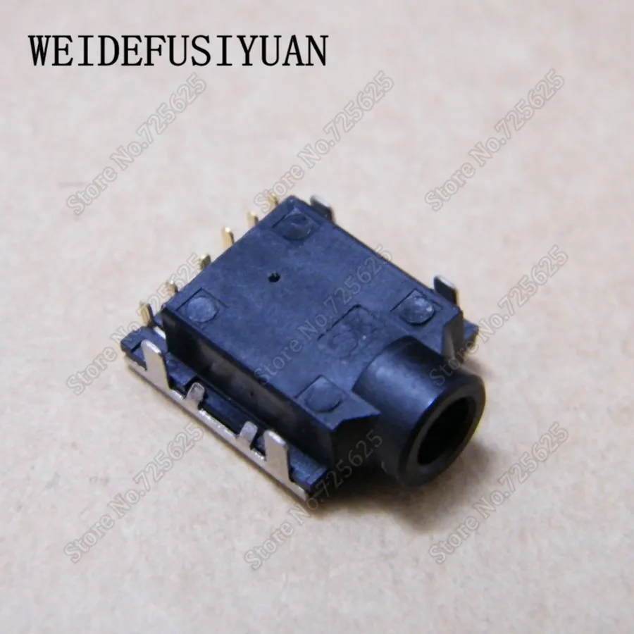50 100pcs lot Laptop Audio Jack Connector Headphone Socket for HP Pavilion G4 1000 G6 1000 G7 1000 3 5mm Microphone Port