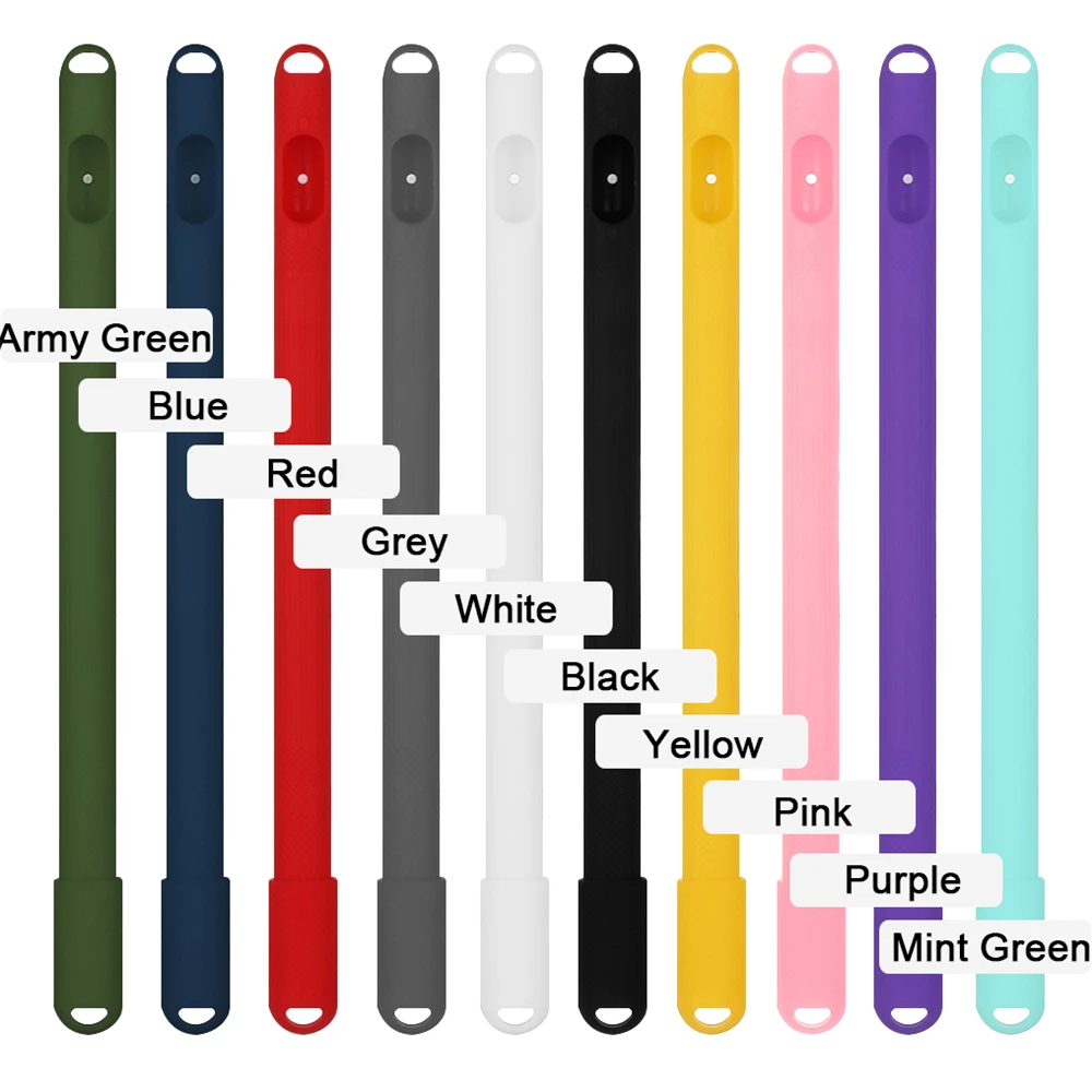 Мягкий силиконовый чехол наконечник для Apple Pencil 2 iPad/iPaf Pro/iPad Mini|Стилусы планшетов|