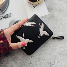Women Wallets Female Short Coin Zipper Purse Credit Card Leather Small Luxury Brand Famous Mini embroidery Wallets Purses 140 Women Wallets Female Short Coin Zipper Purse Credit Card Leather Small Luxury Brand Famous Mini embroidery Wallets Purses 140
