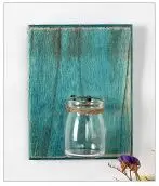 Цветочный горшок висит стену плантаторов контейнер DIY Home Decor - Цвет: blue