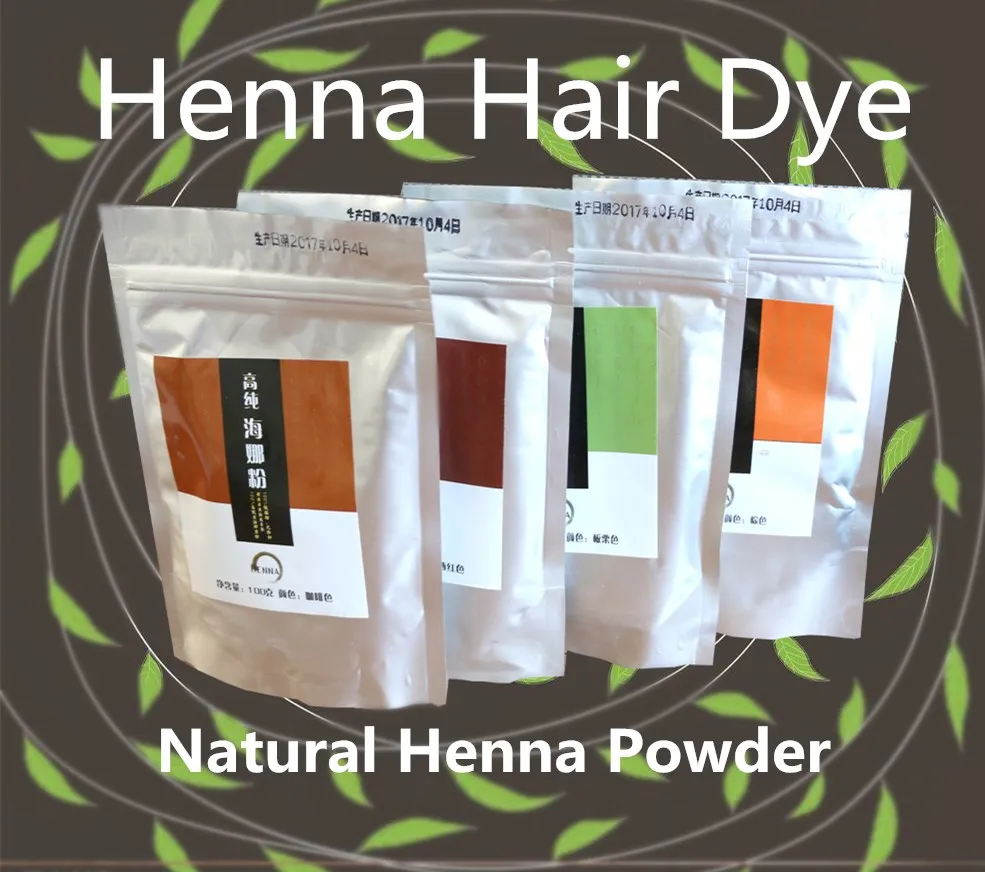 100 Pure Henna Hair Dye Powder Natural Flower Plant Brown Coffee Wine
