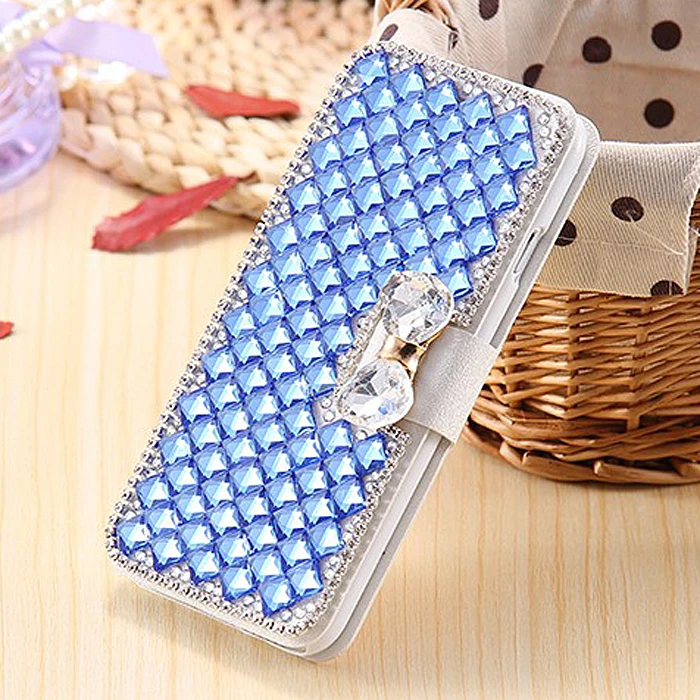 Bling Diamond Bow-Knot Filp Cover PU Leather Wallet Card Solt Case For Samsung S10e S9 S8 Note 3 4 5 8 9 S6 S7 Edge Plus S4 S5 | Мобильные