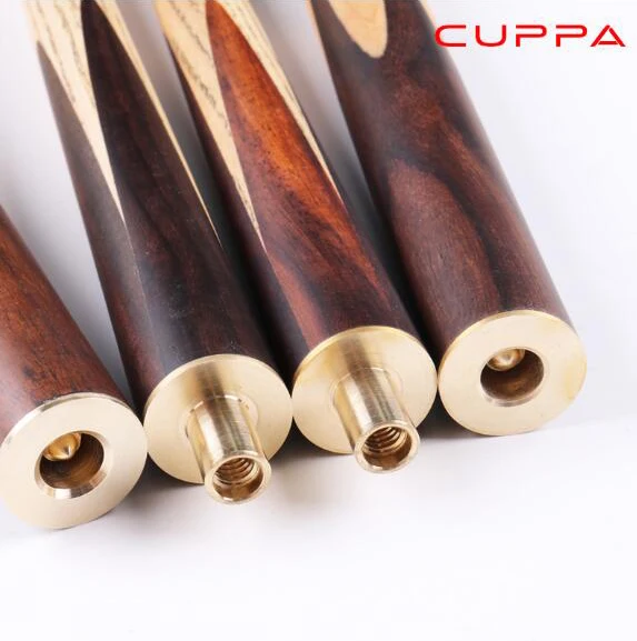 Cuppa N16 Снукер cue 3/4 Сплит Снукер cue 9,8 мм 11 мм наконечник Профессиональный Padauk Butt Billar с расширением начального уровня Снукер cue