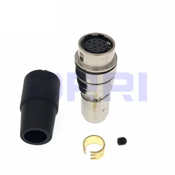 

5pcs/lot HR10A-10J-12S(73) hirose 12pin Female Power connector, Hirose 12 Pin ccd Cable Jack Push/Pull plug For Video CAMERAS