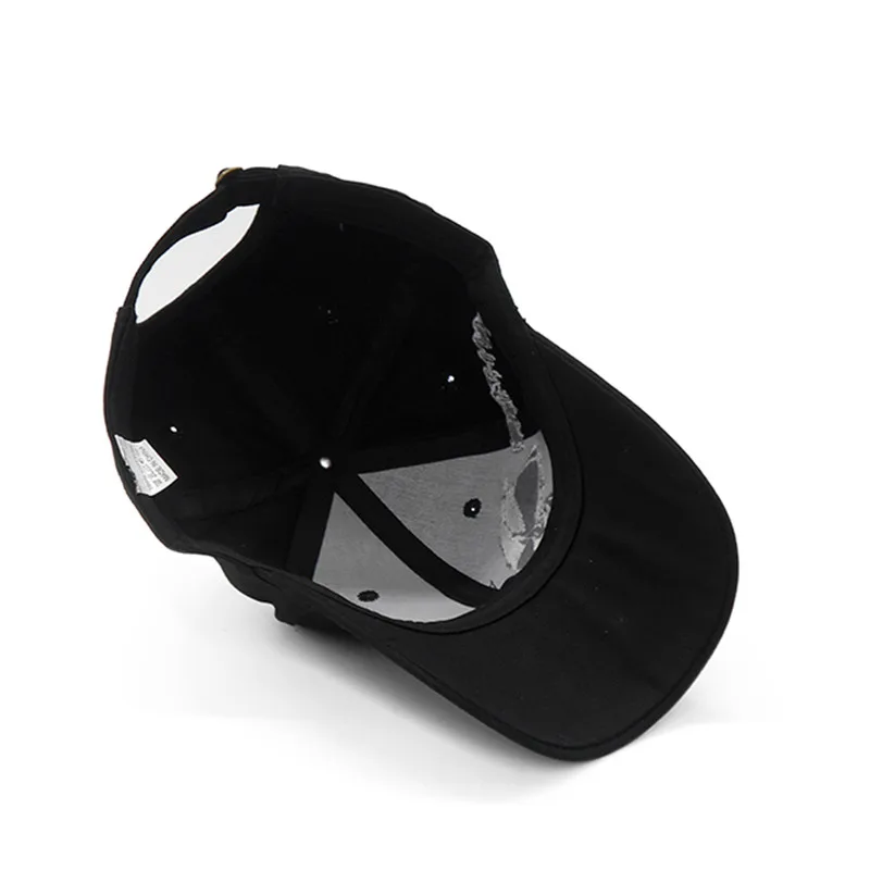 Модная весенне летняя крутая бейсболка с черепом Swag Мужская в черном цвете