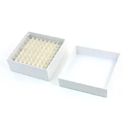 Лаборатория 81 позиции окончил крио-флакон белая бумага коробка 1,8 Milliliter