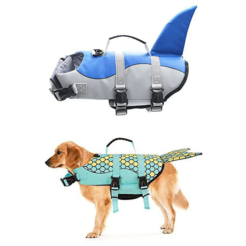 Dog Life Jacket Pet Saver Life Vest Puppy Swimming Preserver Fashion