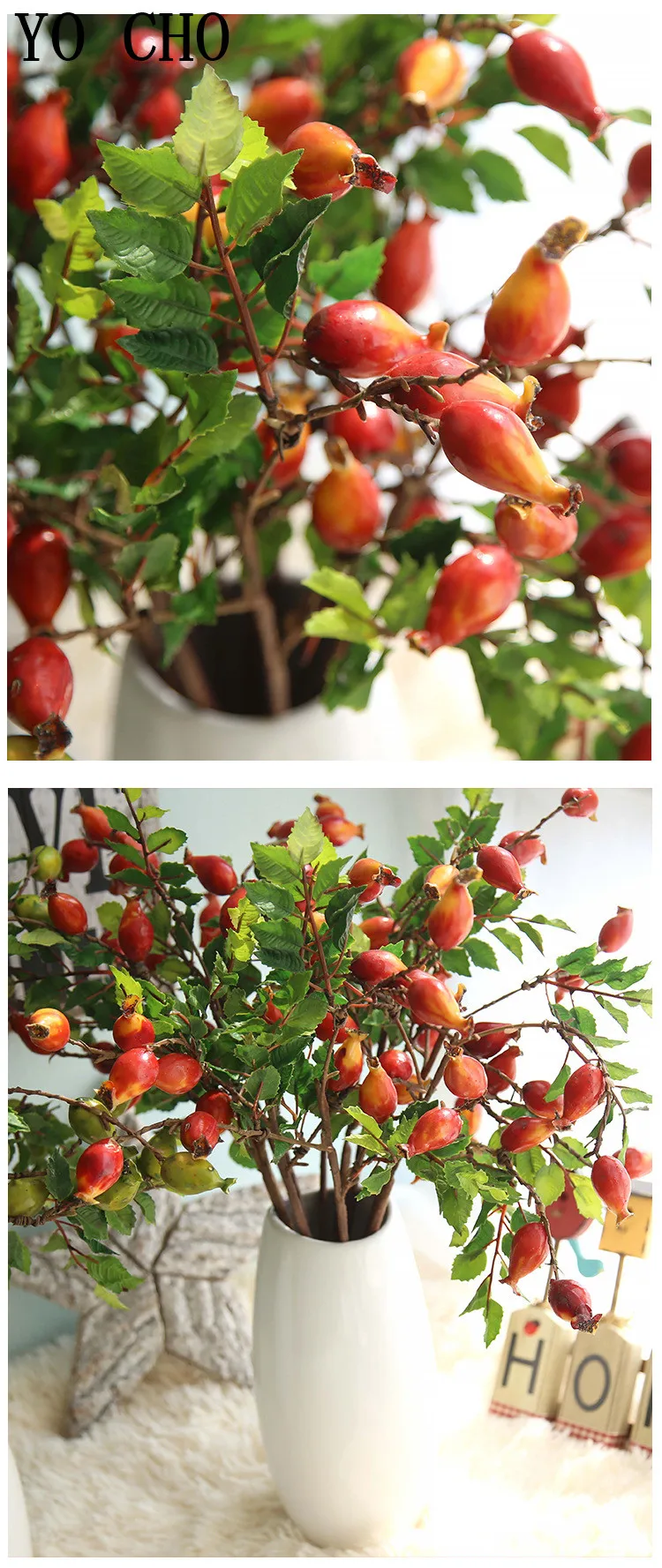 Pomegranates, berries, artificial fruit11