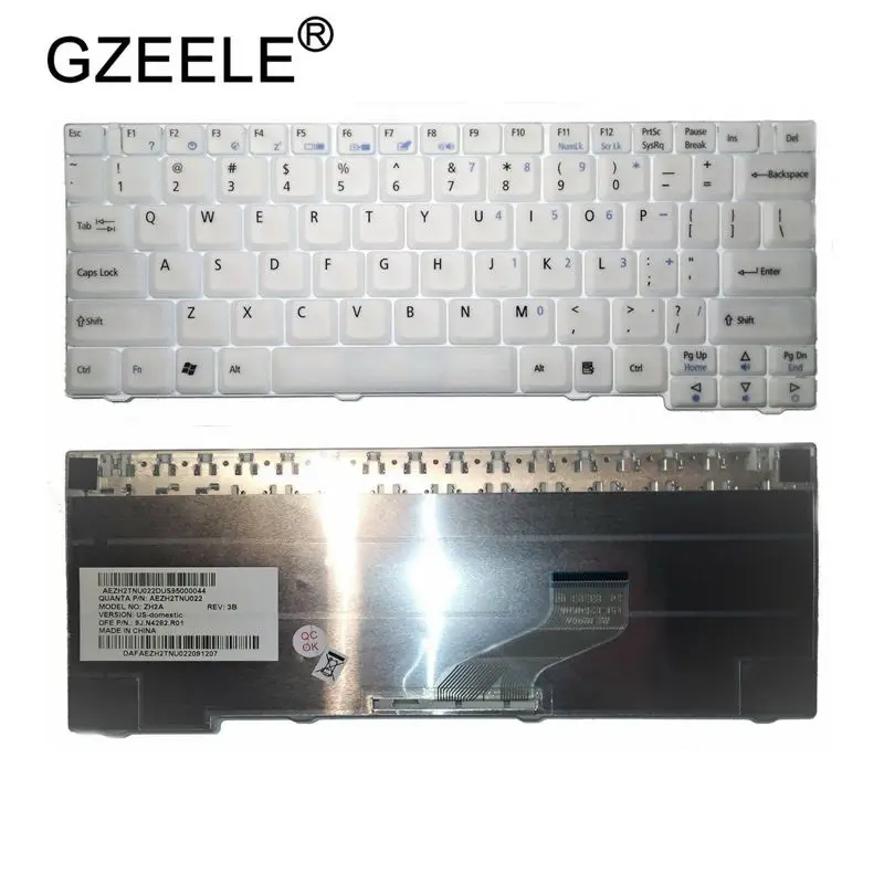 

GZEELE NEW US laptop keyboard FOR Acer Travelmate 3000 TM3000 3002 3010 Keyboard Replacement US New White