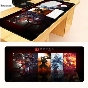 

Yuzuoan 400*900*3MM walking dead Soft Desktop Pad Mousepads Optical Computer Mouse Mat Mice Pads Durable Gaming Rectangular Pad