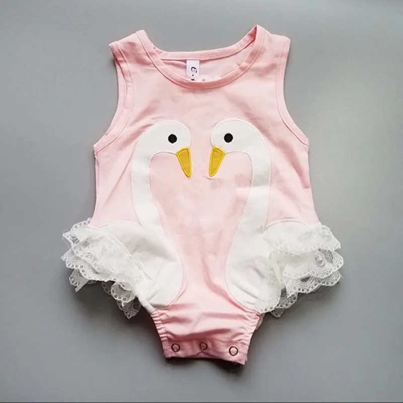 Buy Baby Romper Animal Baby Girl Romper Lace Baby Girl Clothes Summer 2018 Tutu