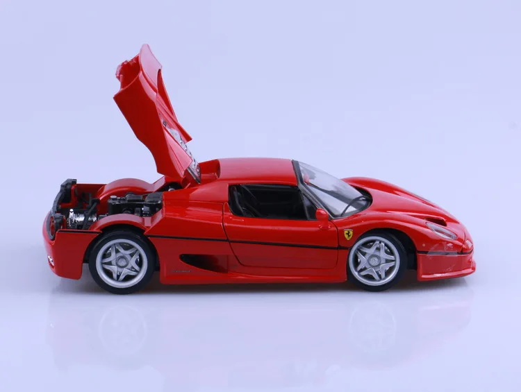 Коллекция литья 1:18 модели автомобилей Сплав статическая модель спортивный автомобиль игрушки для детей gld3, подарочный набор для мальчиков, F50 одежды с принтом «Тачки»