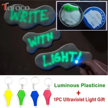 TOFOCO Shine at night Playdough Slime Magnetic Rubber Mud Strong plasticine Putty Magnetic Clay Education Novelty Toy TOFOCO Shine at night Playdough Slime Magnetic Rubber Mud Strong plasticine Putty Magnetic Clay Education Novelty Toy