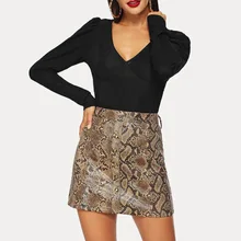 Юбки для девочек женские готические Harajuku плюс размер юбка 80 s Костюм Элегантный Леопардовый Повседневный женский модный японский принт сексуальный