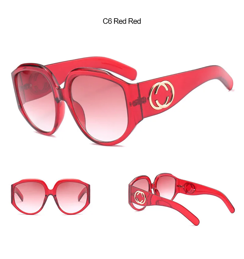 2018 Square Oversized Women Sunglasses (18)