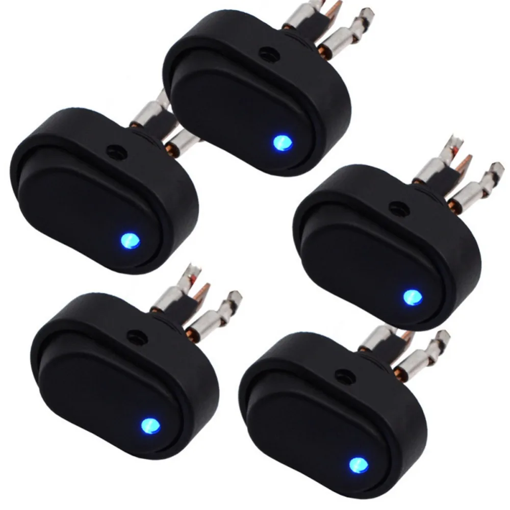 Car Boat Truck Motorcycle Rocker Switch ON/OFF 30 Amp 12 Volt LED