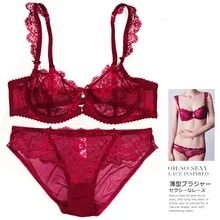 Сексуальный ультра тонкий кружевной бюстгальтер трусики набор сексуальный прозрачный летний бюстгальтер набор супер сексуальный кружевной Женский нижнее белье 3 цвета XD1018 тонкий