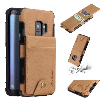 

For Samsung galaxy Note10 Pro S10 5G A50 70 Card Holder Case Note9 Wallet Cover for Samsung Galaxy S10 S8 Plus Note 10 Pro Cases