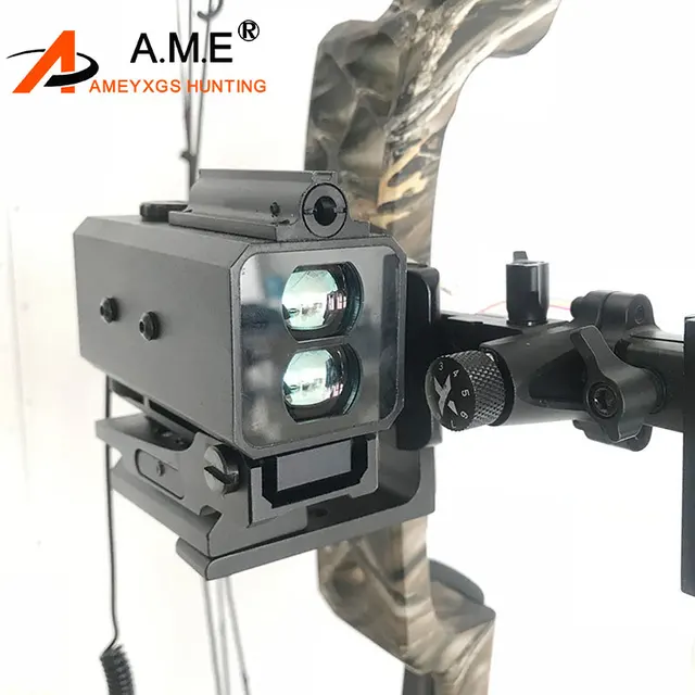 US $259.19 Black Range Finder 700m Mini Rangefinder Crossbow Sight Target Scope Outdoor Hunting Shooti