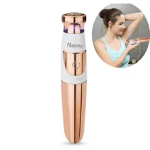 Mini Electric Epilator Shaving Shaver Lipstick Shape Hair Remover For Women Body Face bikini trimmer Painless Portable Female