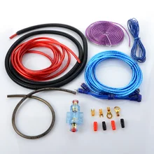 Audio Speaker Wiring kit Cable Amplifier Subwoofer Speaker Installation Wire 6GA