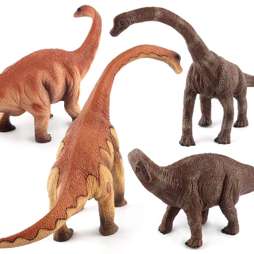 

Lifelike Plastic Brontosaurus Brachiosaurus Dinosaur Model Kids Children Biological Toy Gift