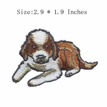 Милая собака 2," Широкая вышивка патч для Заказная заплата/для постельных принадлежностей/железа/artisitc украшения