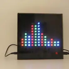 Наборы DIY 12*11 спектра звуковых частот анализатор аудио Индикатор голосового управления матрица светодиодный электронный DIY наборы