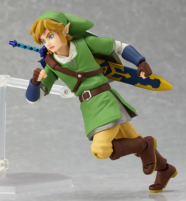 Экшн фигурка Legend of Zelda Figma Link 1 шт. 14 см идеально подходит для коллекции Nintendo 3DS