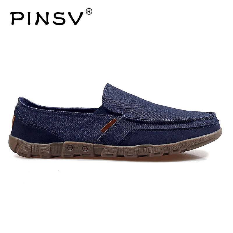 

Canvas Men Shoes Denim Lace-Up Men Casual Shoes New Breathable Male Footwear Slip-on Loafers Vintage Style Men Size 38-44