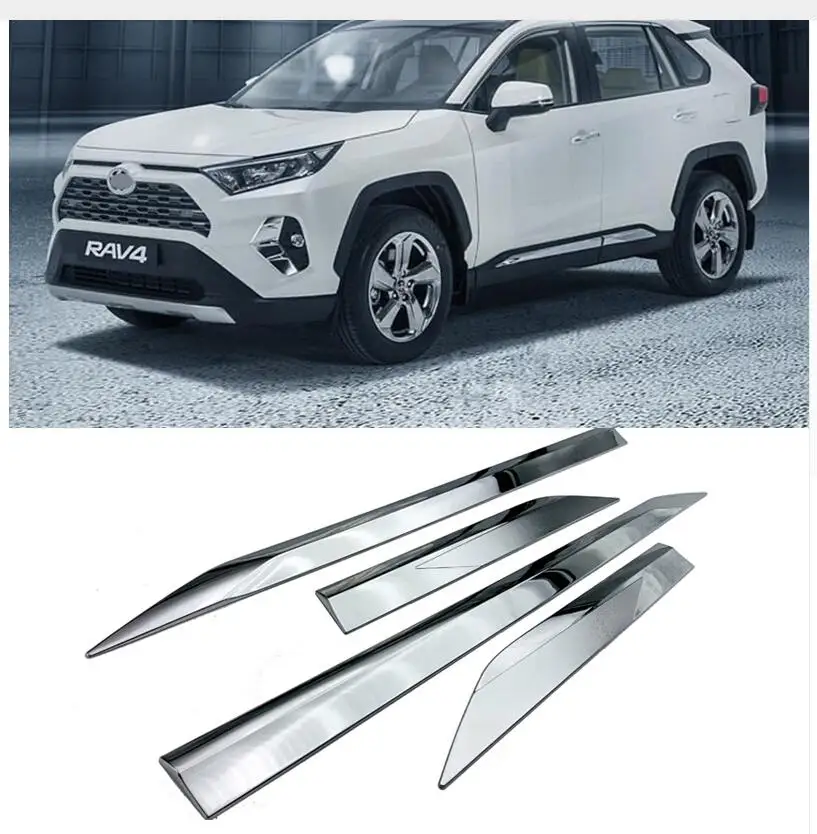 Автомобильные аксессуары ABS хромированный пластиковый боковой молдинг крышка
