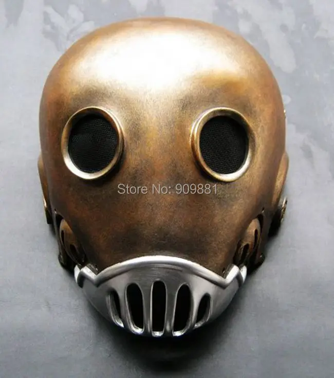 

Horror The Clockwork Man Masks Halloween Hellboy Movie Masquerade Kroenen Full Face Helmet Resin Mask Adult Size Cosplay Prop