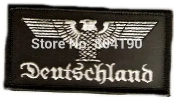 

Deutschland Germany Eagle MILITARY IRON ON PATCH MC BIKER VEST PATCH BACK OF JACKET APPLIQUE
