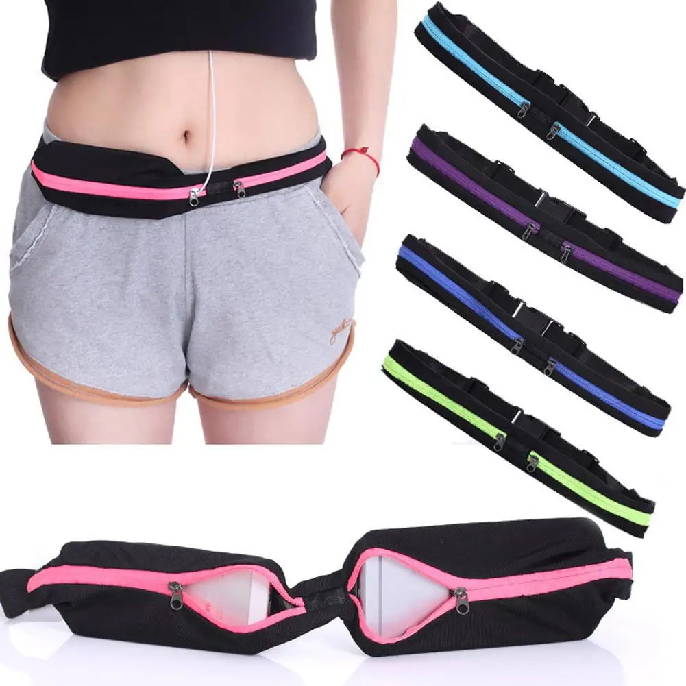 

HobbyLane Unisex Outdoor Running Riding Elastic Multi-function Large-capacity Sports Pockets Anti-theft Mobile Phone Bag Hot