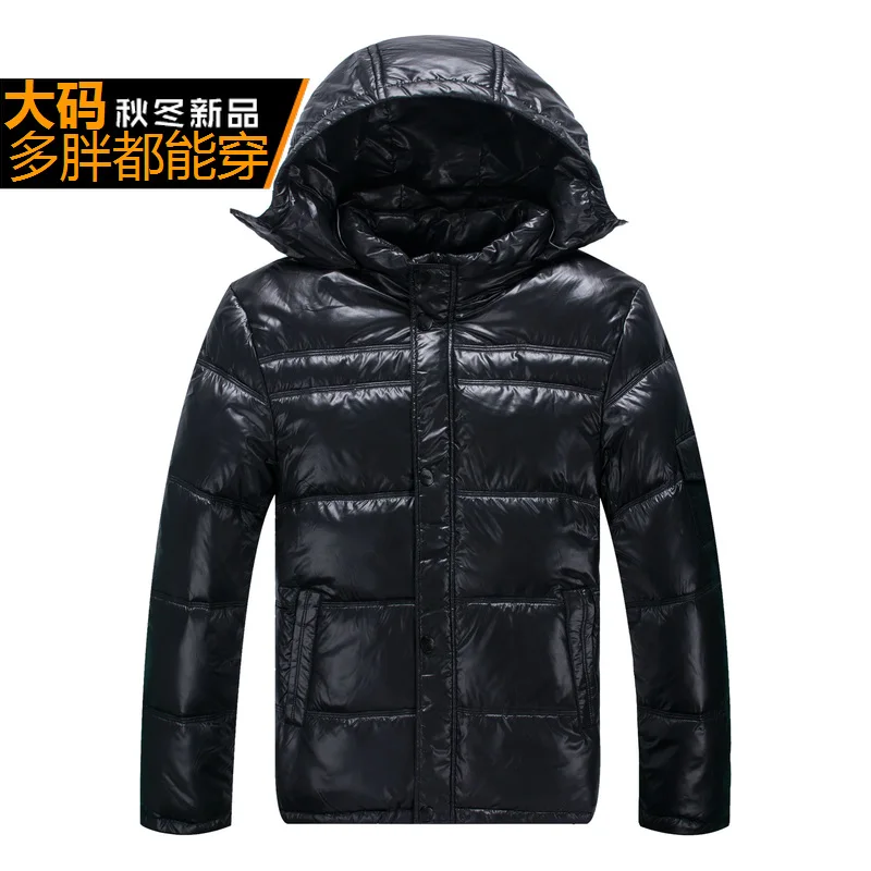 

warm winter hood black color obese down jacket winter stand collar giant big plus size XL-4XL5XL6XL7XL8XL9XL10XL11XL12XL13XL