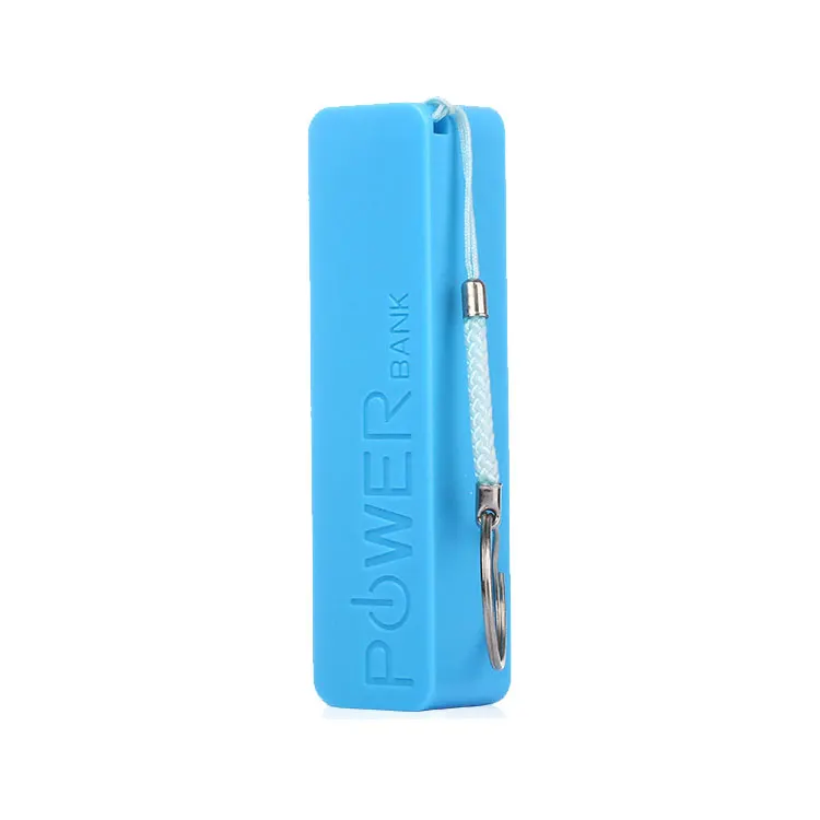 Удобство резервного копирования 18650 Батарея Зарядное устройство Мощность Bank корпус USB Батарея коробка для хранения высокое качество милые 6 цветов батареи - Цвет: Синий