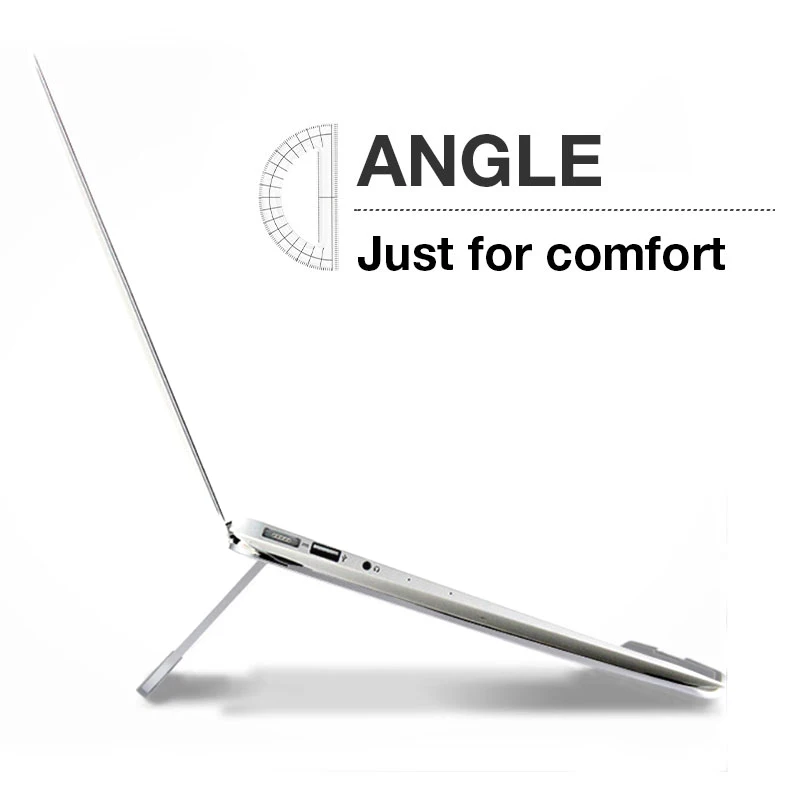 Алюминиевая Подставка для ноутбука подставка док станции настольная MacBook Pro Air