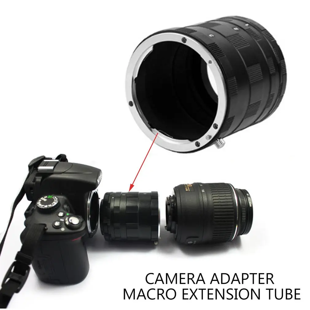 Камера адаптер макро с автоматической фокусировкой AF для Nikon d7000 d7100 d5300 d5200 d5100 d5000 d3200 d3100 d3000 d90 d80 d70 d60 DSLR