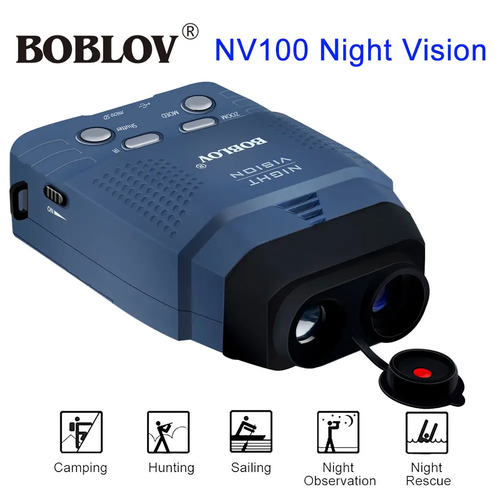 BOBLOV NV100 2X IR Color LCD Screen Infrared Night Vision Monocular